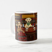 MUG TERRIER AIREDALE & AMIS (Devant gauche)
