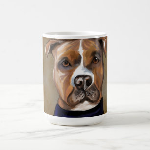 MUG TERRIER AMÉRICAIN DU STAFFORDSHIRE