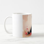 Mug Terrier Australien avec des Roses - Saint-Valentin (Gauche)