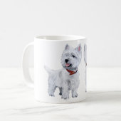 Mug Terrier blanc de West Highland (Devant gauche)