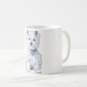 Mug Terrier Blanc de West Highland (Devant droit)