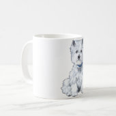 Mug Terrier Blanc de West Highland (Devant gauche)