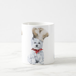Mug Terrier Blanc de West Highland Chef