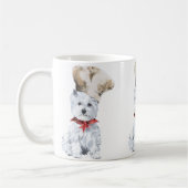 Mug Terrier Blanc de West Highland Chef (Gauche)