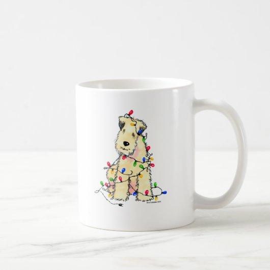 Mug Terrier blond comme les blés doucement enduit - (Droite)
