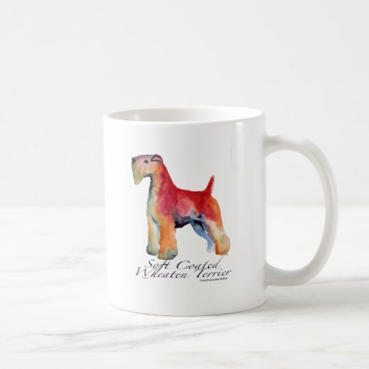 Mug Terrier blond comme les blés doucement enduit (Droite)
