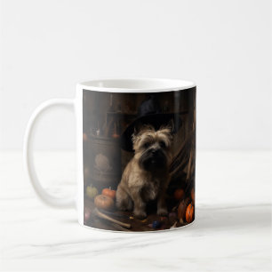 Mug Térrier Cairn Citrouilles Halloween Épouvantable