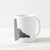 Mug Terrier Cairn Noir (Devant droit)