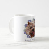 Mug Térrier de Cairn Brun Myosotis (Devant gauche)