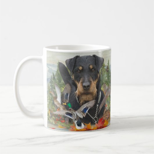 Mug Terrier de chasse allemand (Jagdterrier) (Gauche)