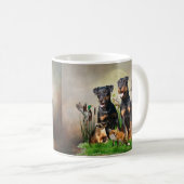Mug Terrier de chasse allemand (Jagdterrier) (Devant droit)