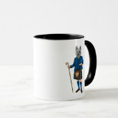 Mug Terrier de West Highland en Kilt 3 (Devant droit)