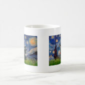 Mug Térrier écossais 12c -Nuit étoilée (Centre)
