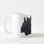 Mug Terrier Écossais et West Highland White (Gauche)