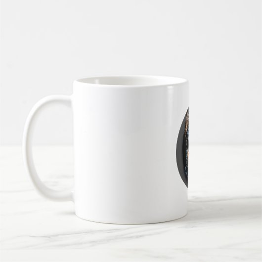 Mug terrier noir yorkshire (Gauche)