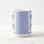 Mug Terrier tibétain peignant - art original mignon de (Centre)