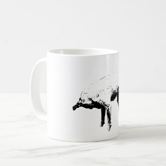Mug Terrier Turn, Bright Outline (Devant gauche)