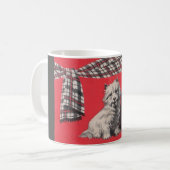 Mug Térriers écossais adorables (Devant gauche)