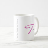Mug Terrific Tuesday Positive Vibes Only Simple Modern (Devant droit)