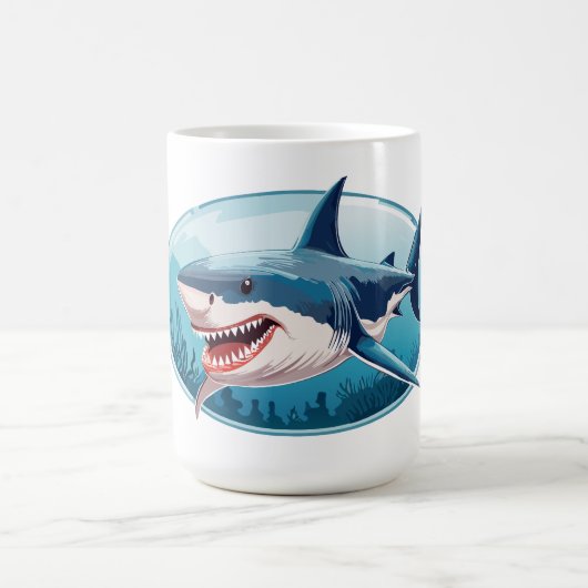 Mug Terrifying Shark (Centre)