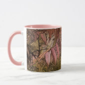 Mug Territoire inexploré - Le feuillage en rose et Bro (Gauche)