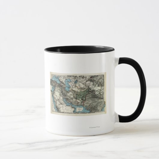 Mug Territoires britannique et russe d'Afghanistan (Droite)