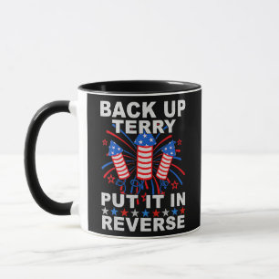 Mug Terry de secours Mets-le en marche arrière Feu d'a