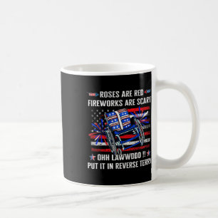 Mug Terry Recule Mets-le En Marche Arrière Feu D'artif