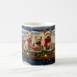 Mug Tervueren à poil doux Noël Bateau Fêtes