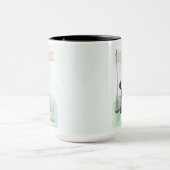 Mug Tervueren Kerry Blue personnalisé aquarelle (Centre)