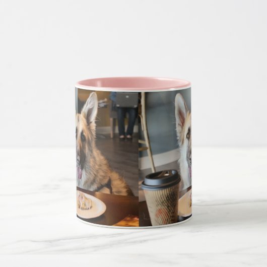 Mug T'es-tu procuré quelque chose (Centre)