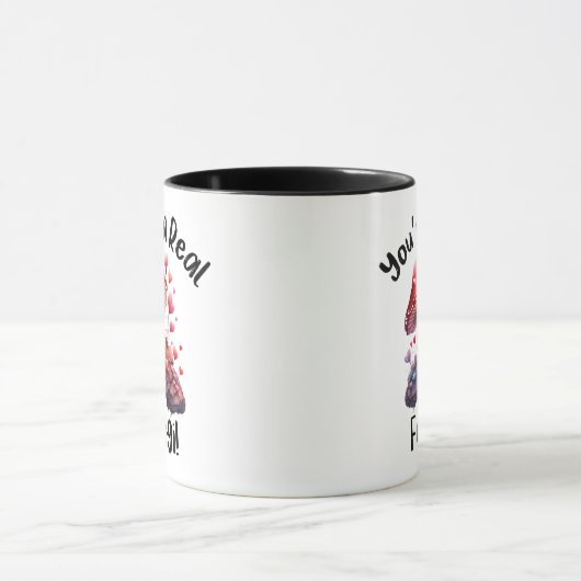 Mug T'es un vrai champi-fun en mug! (Centre)