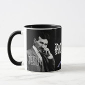 Mug Tesla contre Edison (Gauche)