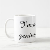 Mug Tesla, je suis un génie (Gauche)