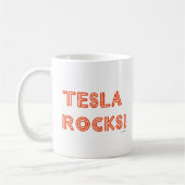 Mug Tesla Rocks ! (Gauche)