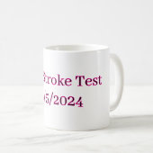 Mug Test de contour de texte 12/5/2024 (Devant droit)
