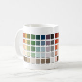 Mug Test de couleur (Devant gauche)
