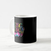 Mug Test de la teinture Jour de l'examen enseignant Te (Devant gauche)