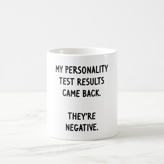 Mug Test de personnalité (Centre)