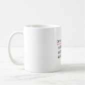 Mug Test d'intelligence Dites Oeil M A P Ness blague (Gauche)