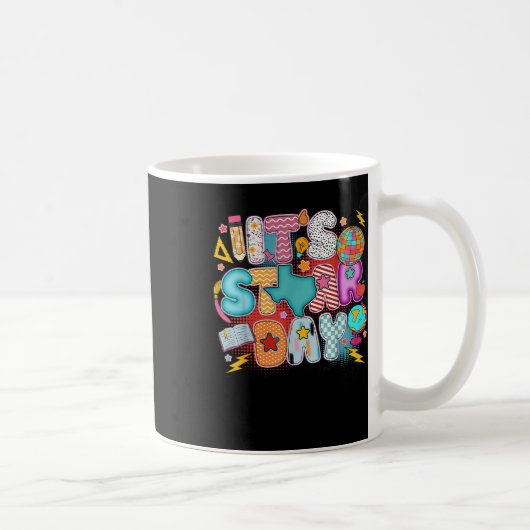 Mug Test Jour Son Jour D'Époque Dont Stress Faites Vot (Droite)