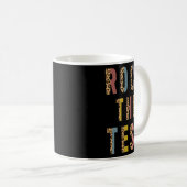 Mug Test Retro Motivational Testing Day Enseignant St (Devant droit)