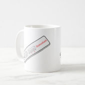 Mug Test Stupidité Covid 19 Coronavirus Corona (Devant gauche)