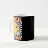 Mug Test Test Day Retro Super enseignant étudiant (Devant gauche)