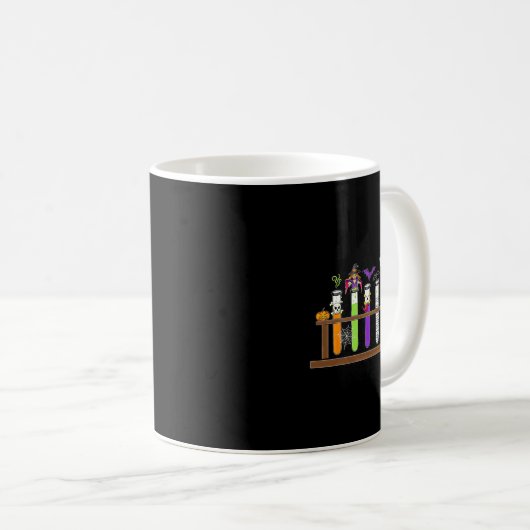 Mug Test Tube Chimie Nerd Enseignant Sciences Éffrayan (Devant droit)