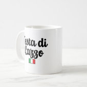 Mug Testa Di Cazzo - Cadeau drôle d'humour italien (Devant gauche)