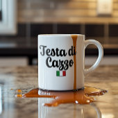 Mug Testa Di Cazzo - Cadeau drôle d'humour italien