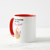 Mug "TESTÉ POSITIF" (Devant gauche)