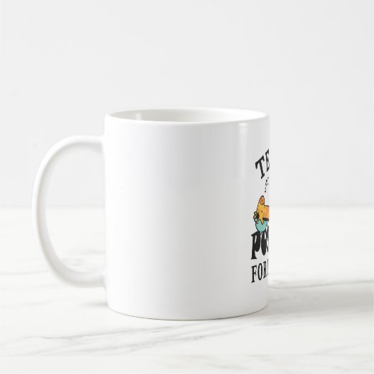 Mug Testé positif à la paresse Girafe (Gauche)