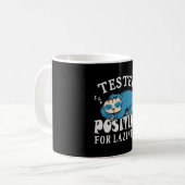 Mug Testé positif pour la paresse Sloth (Devant gauche)